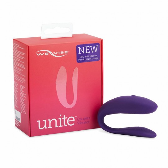 Фиолетовый вибратор для пар We-vibe Unite 2.0 (цвет -фиолетовый) (100354) фото 3