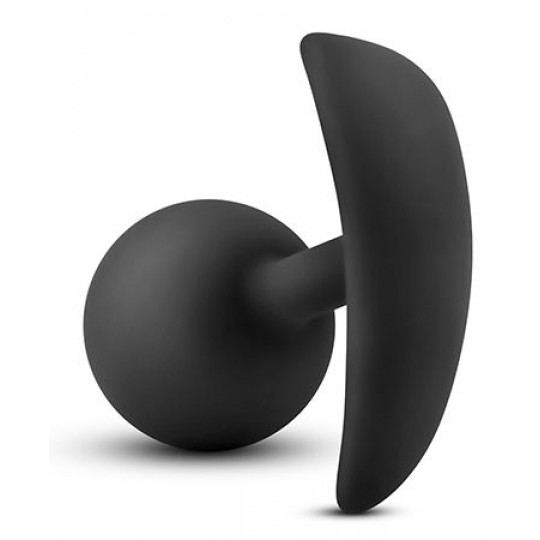 Черная анальная пробка Wearable Vibra Plug - 9,5 см. (цвет -черный) (101140) фото 2