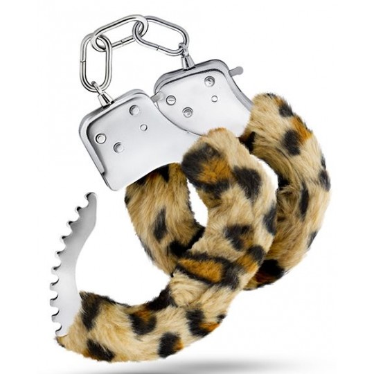Леопардовые игровые наручники Cuffs (цвет -леопард) (101170) фото 2