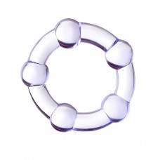 Фиолетовое эрекционное кольцо A-Toys (цвет -фиолетовый) (101183)