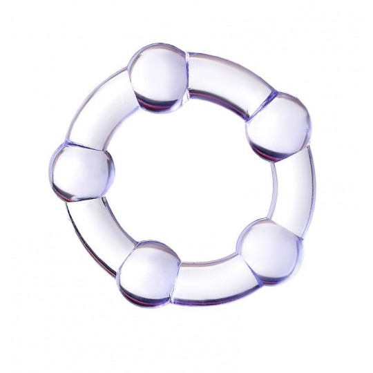 Фиолетовое эрекционное кольцо A-Toys (цвет -фиолетовый) (101183) фото 1