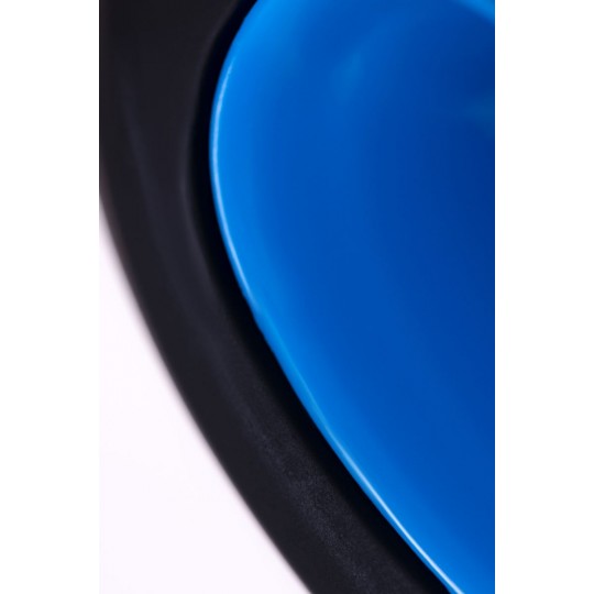 Вибростимулятор простаты с подогревом (цвет -черный с синим) (101184) фото 14