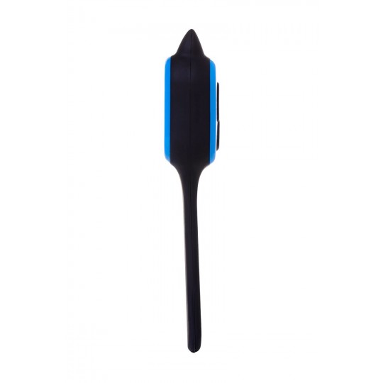 Вибростимулятор простаты с подогревом (цвет -черный с синим) (101184) фото 7