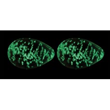 Прозрачные, светящиеся в темноте вагинальные яички Kegel Eggs (цвет -прозрачный) (101368)