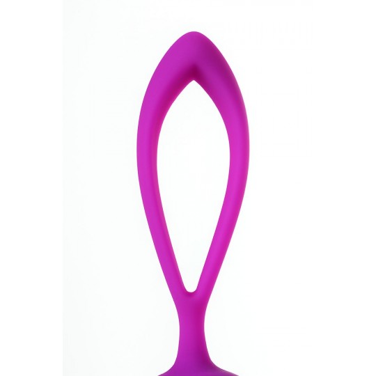 Фиолетовые вагинальные шарики с ресничками JOS NUBY (цвет -фиолетовый) (102360) фото 3
