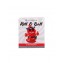 Стимулирующий презерватив-насадка Roll   Ball Strawberry (цвет -красный) (102426) фото 2