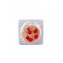 Стимулирующий презерватив-насадка Roll   Ball Strawberry (цвет -красный) (102426) фото 4