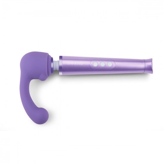 Фиолетовая утяжеленная насадка CURVE для массажера Le Wand (цвет -фиолетовый) (103077) фото 3