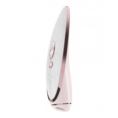 Вакуумно-волновой стимулятор Satisfyer Luxury Pret-a-porter с вибрацией (цвет -белый с розовым) (103119)
