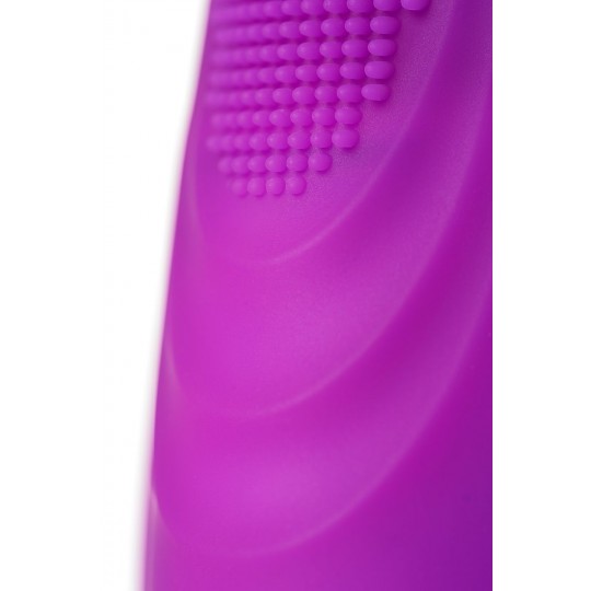 Фиолетовый клиторальный стимулятор с ресничками JOS ALICIA - 15,5 см. (цвет -фиолетовый) (103249) фото 2