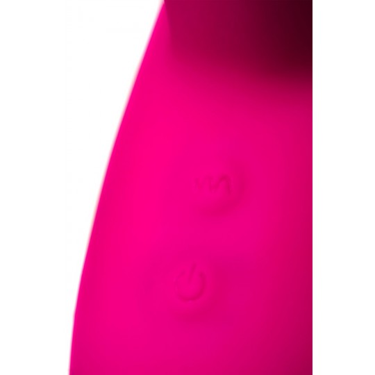 Розовый вибратор с клиторальным стимулятором L EROINA - 17 см. (цвет -розовый) (103722) фото 8