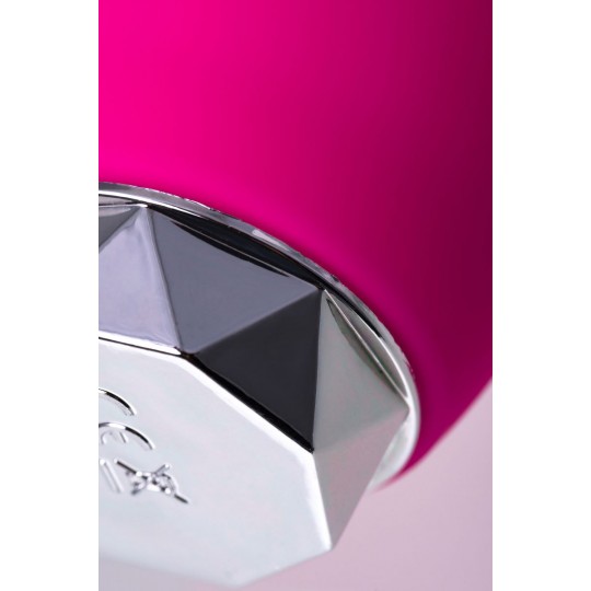 Розовый вибратор с клиторальным стимулятором L EROINA - 17 см. (цвет -розовый) (103722) фото 7