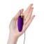 Фиолетовое узенькое виброяйцо с пультом управления A-Toys Cony, работающее от USB (цвет -фиолетовый) (104523) фото 4