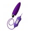 Фиолетовое узенькое виброяйцо с пультом управления A-Toys Cony, работающее от USB (цвет -фиолетовый) (104523) фото 1