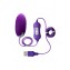 Фиолетовое виброяйцо с пультом управления A-Toys Cony, работающее от USB (цвет -фиолетовый) (104524) фото 5