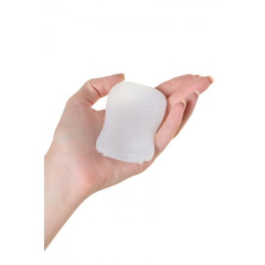 Белый мастурбатор A-Toys Pocket Wavy (цвет -белый) (104527) фото 6