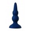 Синяя анальная вибровтулка OPlay Prime - 12 см. (цвет -синий) (104547) фото 4