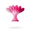 Набор из 6 розовых вагинальных шариков Eromantica K-ROSE (цвет -розовый) (104613) фото 1