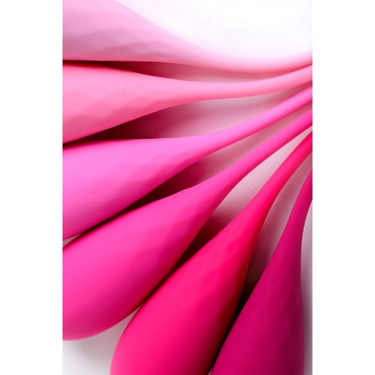 Набор из 6 розовых вагинальных шариков Eromantica K-ROSE (цвет -розовый) (104613) фото 7