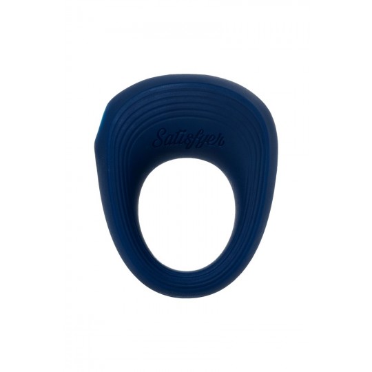 Синее эрекционное кольцо на пенис Satisfyer Power Ring (цвет -синий) (104724) фото 7
