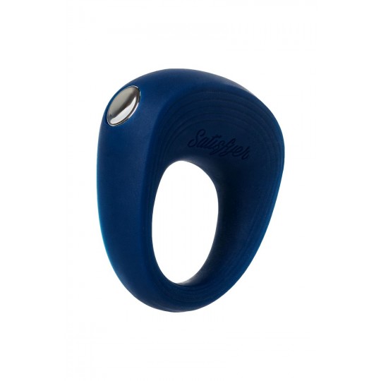 Синее эрекционное кольцо на пенис Satisfyer Power Ring (цвет -синий) (104724) фото 4