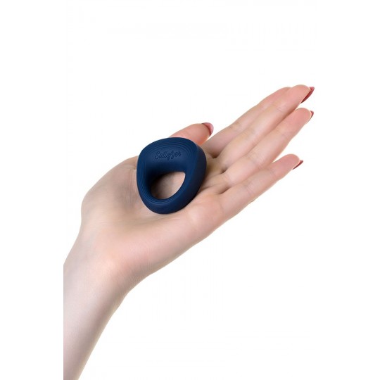 Синее эрекционное кольцо на пенис Satisfyer Power Ring (цвет -синий) (104724) фото 2