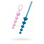 Набор из 2 цветных анальных цепочек Satisfyer Love Beads (цвет -розовый с синим) (104727) фото 1