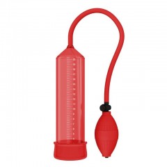 Красная вакуумная помпа - 25 см. (цвет -красный) (104971)