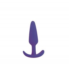 Фиолетовая анальная втулка - 9,5 см. (цвет -фиолетовый) (105246)