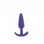 Фиолетовая анальная втулка - 9,5 см. (цвет -фиолетовый) (105246) фото 1
