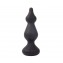 Фигурная анальная втулка Sex Expert - 10 см. (цвет -черный) (105276) фото 1