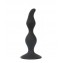 Чёрная анальная втулка со скошенным кончиком - 11 см. (цвет -черный) (105278) фото 1