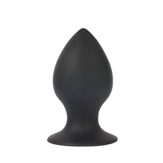 Чёрная анальная втулка Sex Expert - 8 см. (цвет -черный) (105283) фото 1