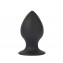 Чёрная анальная втулка Sex Expert - 8 см. (цвет -черный) (105283) фото 1