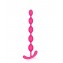 Ярко-розовая анальная цепочка Cosmo - 22,3 см. (цвет -ярко-розовый) (105371) фото 1