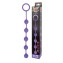 Фиолетовая анальная цепочка с кольцом-ограничителем - 23 см. (цвет -фиолетовый) (105374) фото 2