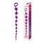Фиолетовая фигурная анальная цепочка Cosmo - 32 см. (цвет -фиолетовый) (105376) фото 2