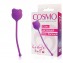 Фиолетовый вагинальный шарик с ушками Cosmo (цвет -фиолетовый) (105891) фото 2