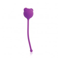 Фиолетовый вагинальный шарик с ушками Cosmo (цвет -фиолетовый) (105891)
