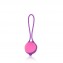 Фиолетово-розовый вагинальный шарик Cosmo (цвет -фиолетовый с розовым) (105893) фото 1