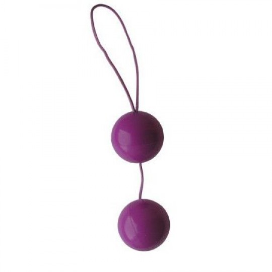 Фиолетовые вагинальные шарики Balls (цвет -фиолетовый) (105897) фото 1