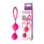 Розовые вагинальные шарики с петлёй Cosmo (цвет -розовый) (105901) фото 2