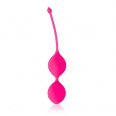Розовые вагинальные шарики Cosmo с хвостиком (цвет -розовый) (105908)
