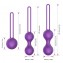 Набор из трех фиолетовых вагинальных шариков Erokay (цвет -фиолетовый) (105913) фото 1
