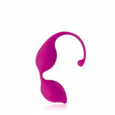 Ярко-розовые фигурные вагинальные шарики Cosmo (цвет -ярко-розовый) (105916)