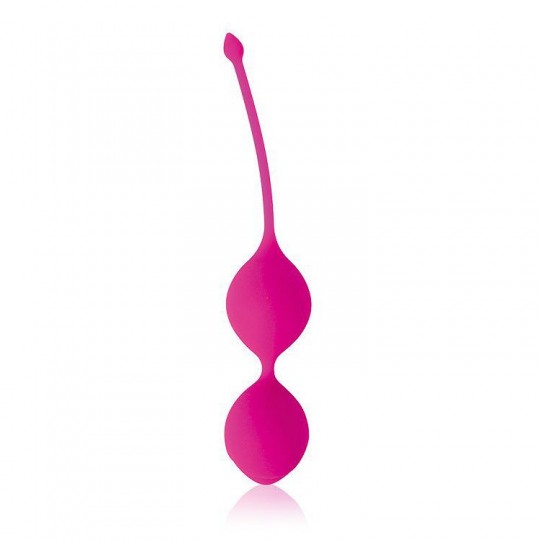Ярко-розовые вагинальные шарики Cosmo (цвет -розовый) (105918) фото 1