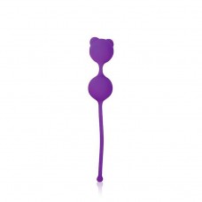 Фиолетовые вагинальные шарики с ушками Cosmo (цвет -фиолетовый) (105919)