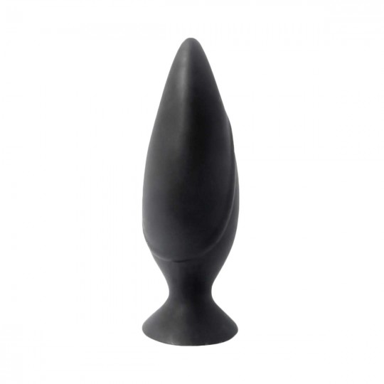 Черная большая анальная пробка Mojo Spades Large Butt Plug - 12 см. (цвет -черный) (10660) фото 1