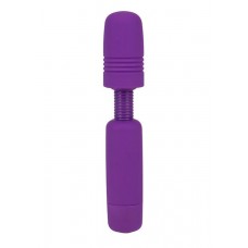 Фиолетовый мини-вибратор POWER TIP JR MASSAGE WAND (цвет -фиолетовый) (106998)
