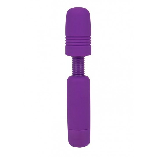 Фиолетовый мини-вибратор POWER TIP JR MASSAGE WAND (цвет -фиолетовый) (106998) фото 1